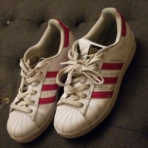 Adidas shell toe shoes